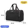 Imagem de Bolsa Feminina Fitness Impermeável Desing Moderno Espaçosa
