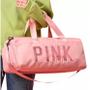 Imagem de Bolsa Feminina Mala Pink Academia Fitness Transversal Casual