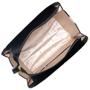 Imagem de Bolsa Feminina Metalassê Bicolor Santorini Handbag Preto/Creme