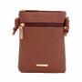 Imagem de Bolsa Feminina Transversal Café Bg723741800 Luxcel