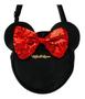 Imagem de Bolsa Feminina Transversal Circular Minnie Preto Disney