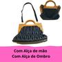 Imagem de Bolsa Feminina Transversal Clutch Shopbag Bolsa de Mão Com Alça