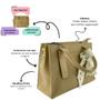 Imagem de Bolsa Feminina Transversal Com Laço Focus