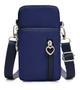 Imagem de Bolsa Feminina Transversal + Mão Impermeável Zíper