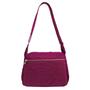 Imagem de Bolsa Feminina Transversal ombro Resistente Leve Moderna Estilosa Casual Trabalho Media Vários Bolsos