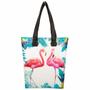 Imagem de Bolsa Feminina Tropical Impermeável Flamingos Magicc Bolsas