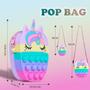 Imagem de Bolsa Fidget Sichy Pop Bag It - Brinquedo Pop It com Unicórnio