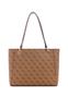 Imagem de Bolsa GUESS Noelle Small Noel Tote Latte Logo para mulheres