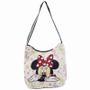 Imagem de Bolsa Hobo Flores Rosto Minnie - Disney