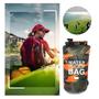 Imagem de Bolsa Impermeável Com 2 Alças Saco Bag Estanque 20 Litros Para Camping Acampamento ao Ar Livre Esporte Aventura e Lazer