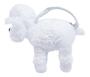 Imagem de Bolsa Infantil Menina Cachorro Poodle Branco 23cm - Pelúcia