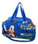 Imagem de Bolsa Infantil Sacola Viagem Meninos Criança Sonic Grande F5