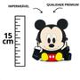 Imagem de Bolsa Infantil Silicone Mickey Mouse Licenciado 15Cm Preto