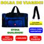 Imagem de Bolsa Mala de Viagem Média Alça Reforçada Transversal Mão Ombro