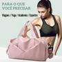 Imagem de Bolsa Mala Esportiva Feminina Viagens Academia Fitness