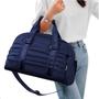 Imagem de Bolsa Mala Feminina Viagem Academia Esporte Treino Fitnes Porta Tenis Transversal