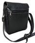 Imagem de Bolsa Masculina Em Ziper De Couro Shoulder Bag Transversal