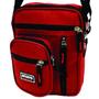 Imagem de Bolsa Masculina Transversal Pasta 002An - Vermelho