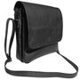 Imagem de Bolsa Masculina Transversal Pasta Carteiro Lateral Shoulder Bag Em Couro Legitimo