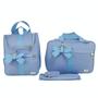 Bolsa maternidade de luxo azul - LET BABY BOLSAS MATERNIDADE Imagem de Bolsa maternidade de luxo azul