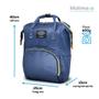 Imagem de Bolsa Maternidade Impermeável Multmaxx 20-30L Azul