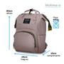 Imagem de Bolsa Maternidade Impermeável Multmaxx 20-30L Rosa