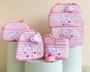 Imagem de Bolsa Maternidade Kit Completo material sintético Rosa