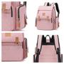 Imagem de Bolsa maternidade land luxury cor rosa c/trocador