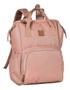 Imagem de Bolsa Maternidade Mochila Revestimento Interno Térmico Mommy Bag Com Trocador e Compartimento Para Fraldas Prática 