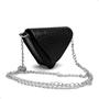 Imagem de Bolsa Metalizada Triangulo croco Feminina