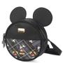 Imagem de Bolsa Mickey Orelhas Bmk78595 Redonda Pequena Xadrez