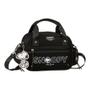 Imagem de Bolsa Mini Baú Oficial Snoopy Colors Em Nylon Sp2849Pt Preto