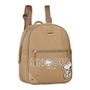 Imagem de Bolsa Mochila de Costas em Nylon SNOOPY Collors SP2846 Taupe