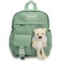 Imagem de Bolsa Mochila de Urso Infantil Com Alça Ajustável 5 Bolsos