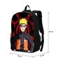 Imagem de Bolsa Mochila Escolar Infantil Anime Naruto Uzumaki Chakra Lançamento