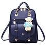 Imagem de Bolsa Mochila Feminina Com Chaveiro Urso BL1201