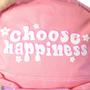 Imagem de Bolsa Mochila Feminina Escolar Choose Happiness - Sortida