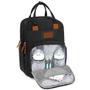 Bolsa Mochila Maternidade Donna Laço Bebê LB Kyara Preto - LACO BEBE Imagem de Bolsa Mochila Maternidade Donna Laço Bebê LB Kyara Preto