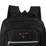 Imagem de Bolsa Mochila P/ Notebook Casual Preta Reforçada Acolchoada