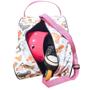 Imagem de Bolsa/Mochila Patins Infantil Reforçada Dogs-Rosa