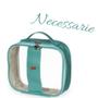 Imagem de Bolsa Necessaire Grande Organizadora Transparente Guardar Maquiagem Higiene Pessoal Remédio Manicure