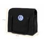 Imagem de Bolsa Organizadora Porta Malas Logo Volkswagen Carpete Preto 20 Litros