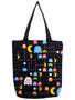 Imagem de Bolsa Pac Man Ecobag Sacola Geek 100% Algodão