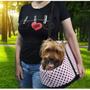 Imagem de Bolsa para transporta pet moderna cães e gato passeio com alça para ombro