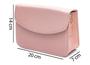 Imagem de Bolsa Pequena Clutch Festa Feminina De Lado Com Alça Lateral Basica Simples Estilosa Barato