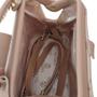 Imagem de Bolsa Pequena Feminina Forrada Mini Bag Alça Transversal E Mão Luxo