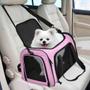 Imagem de Bolsa Pet Transporte Mala Avião para Cachorros e Gatos Cabine Aviação Rosa