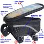 Imagem de Bolsa Porta Celular e Acessórios + Bolsa de Selim para bike MTB SPEED