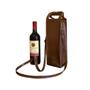 Imagem de Bolsa Porta-Vinho Couro Genuíno 39cm - Artesanal