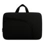Imagem de Bolsa Preto Capa Case para Notebook 15.6 Neoprene Resistente à Água com Alça e Compartimento Externo